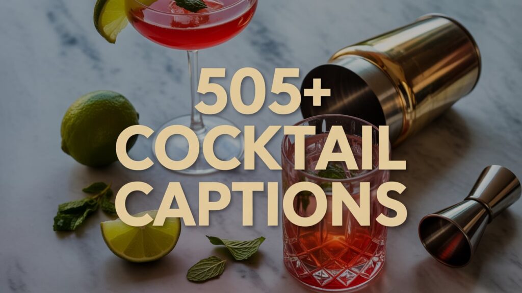 Cocktail Captions