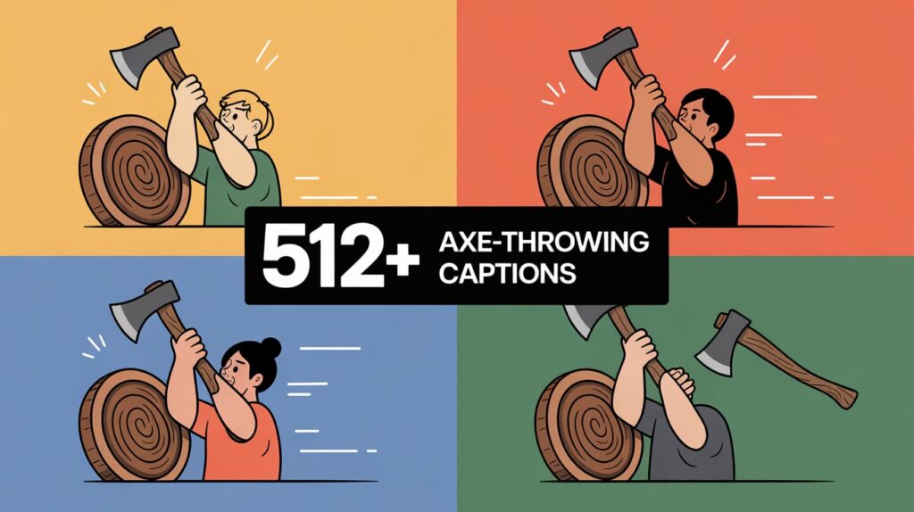Axe-Throwing Captions and Quotes for Instagram 