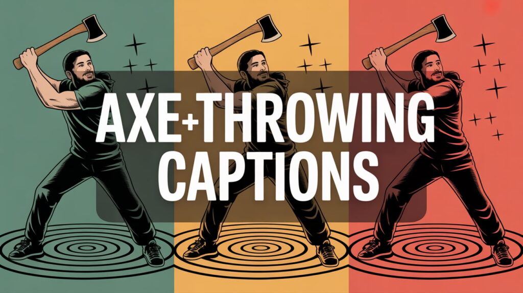 Axe-Throwing Captions and Quotes for Instagram 