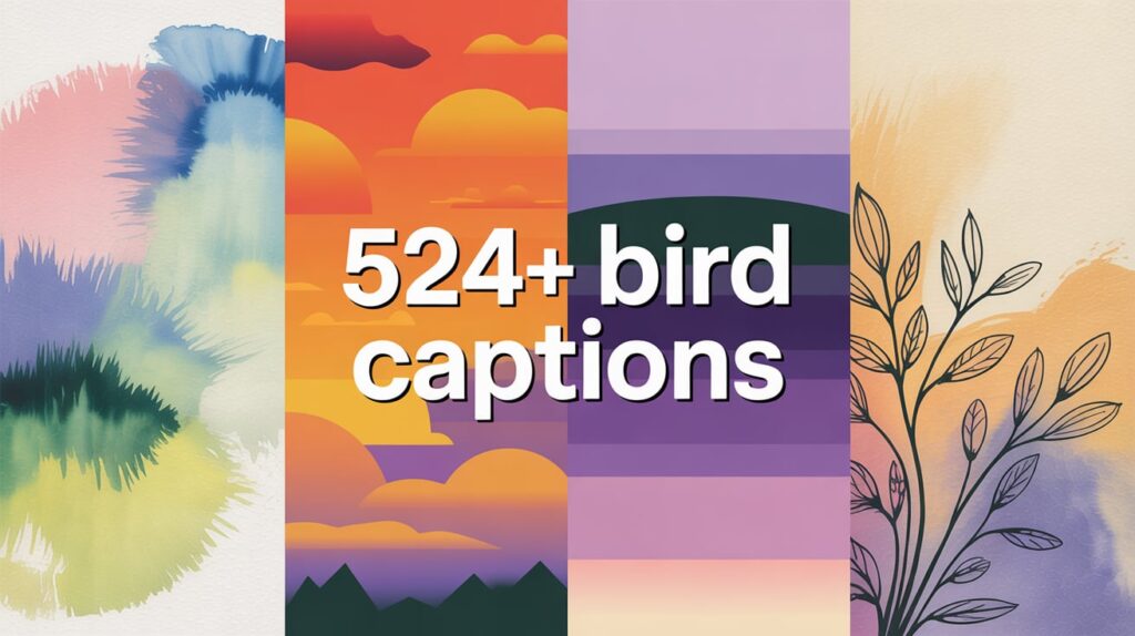  Bird Captions
