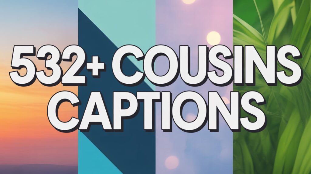 Cousins Captions