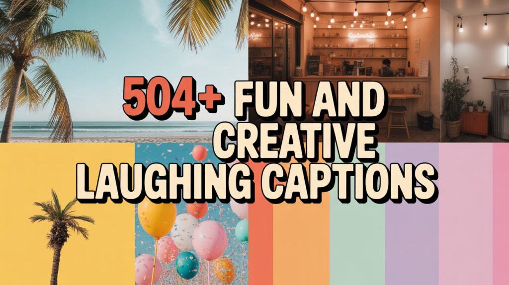 Fun and Creative Laughing Captions