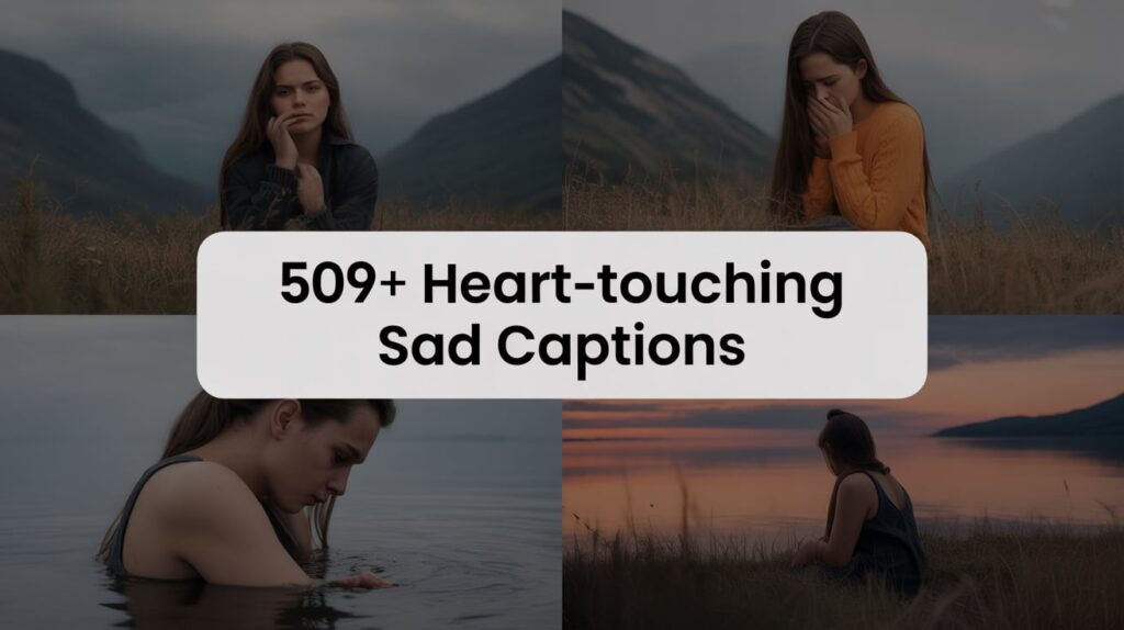Heart-Touching Sad Captions