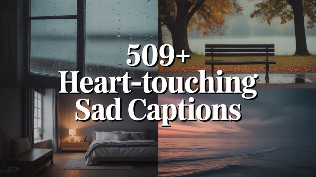 Heart-Touching Sad Captions
