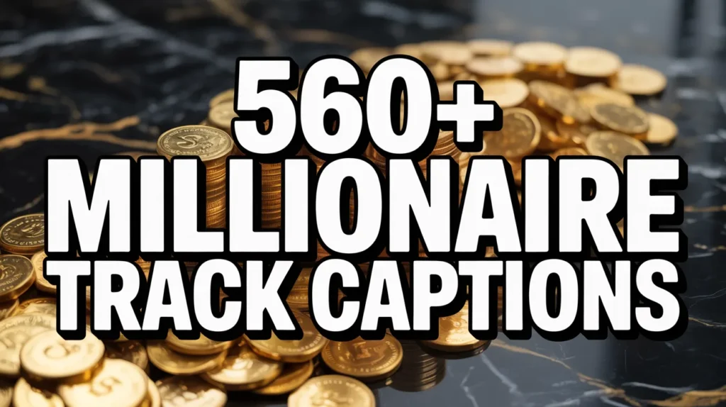 Millionaire Track Captions