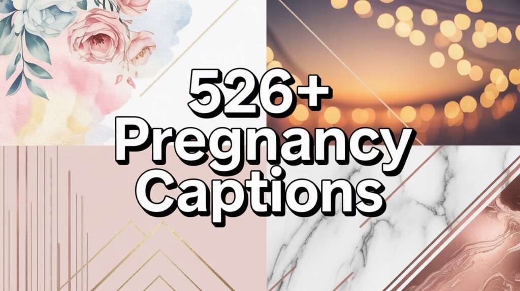 Pregnancy Announcement Captions