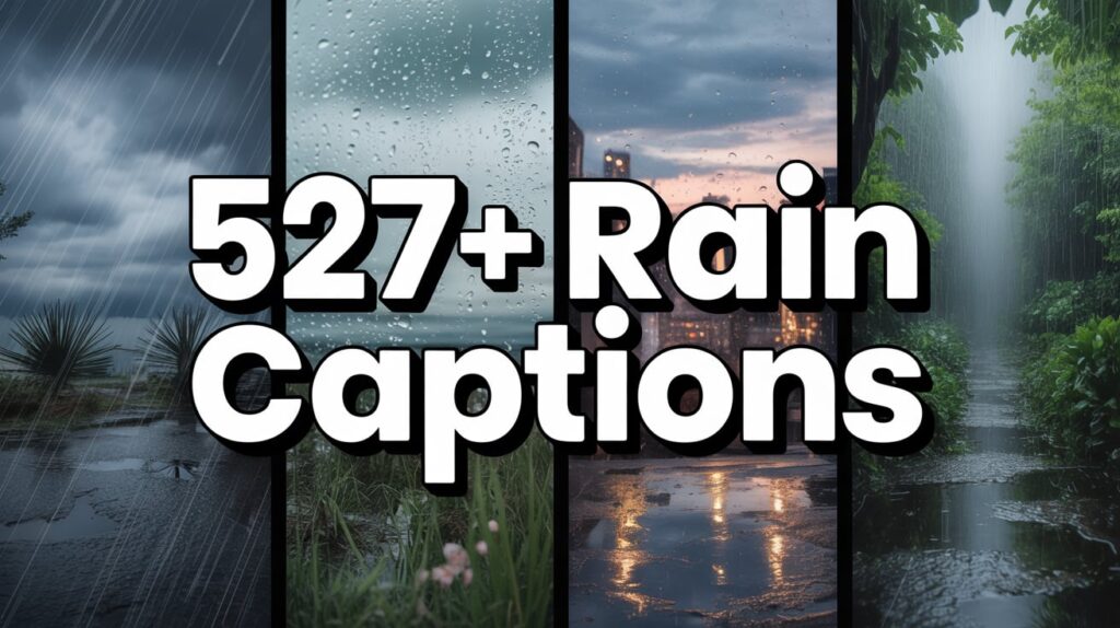 Rain Captions