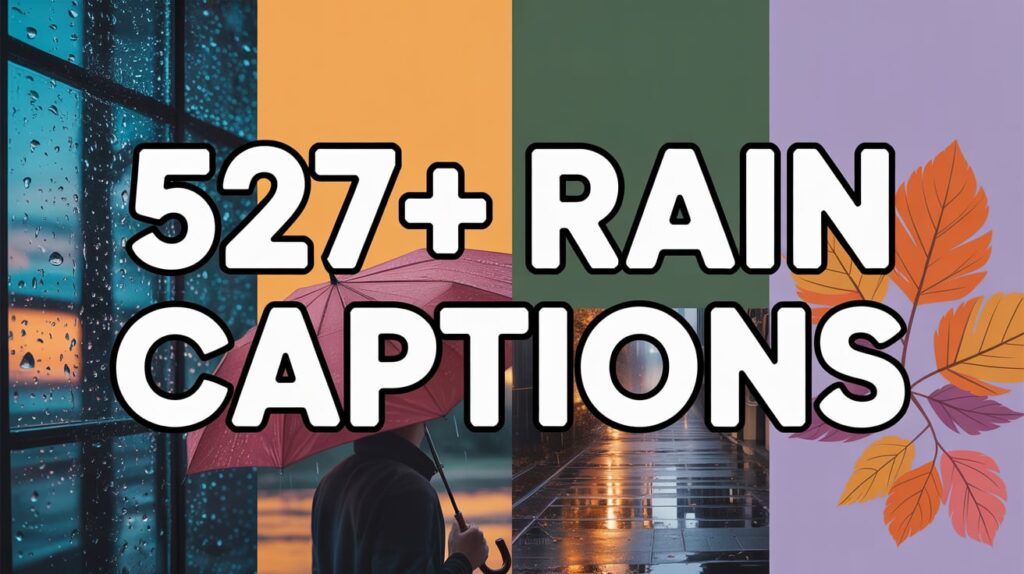 Rain Captions