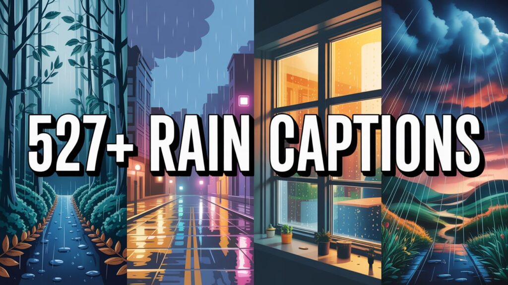 Rain Captions