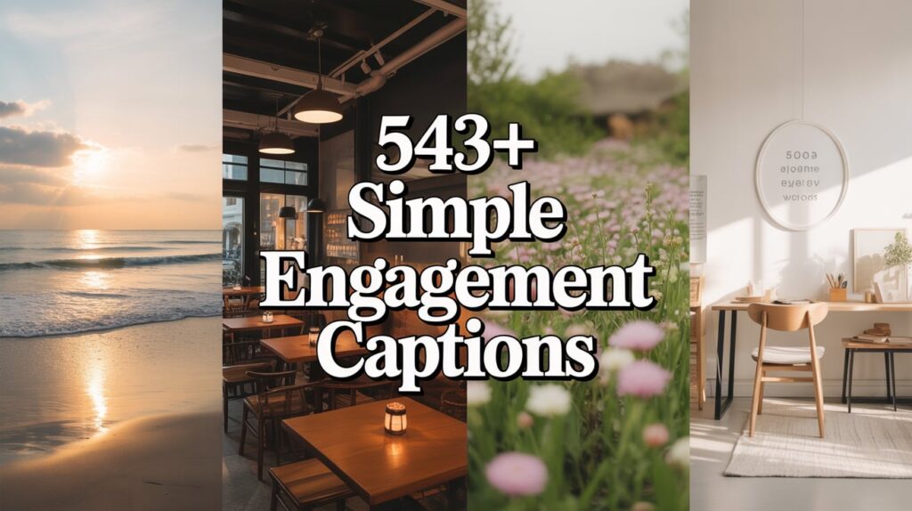 Simple Engagement Captions