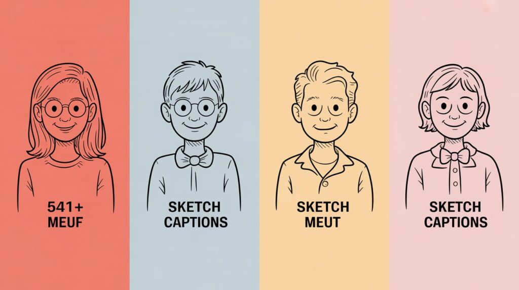 Sketch Captions
