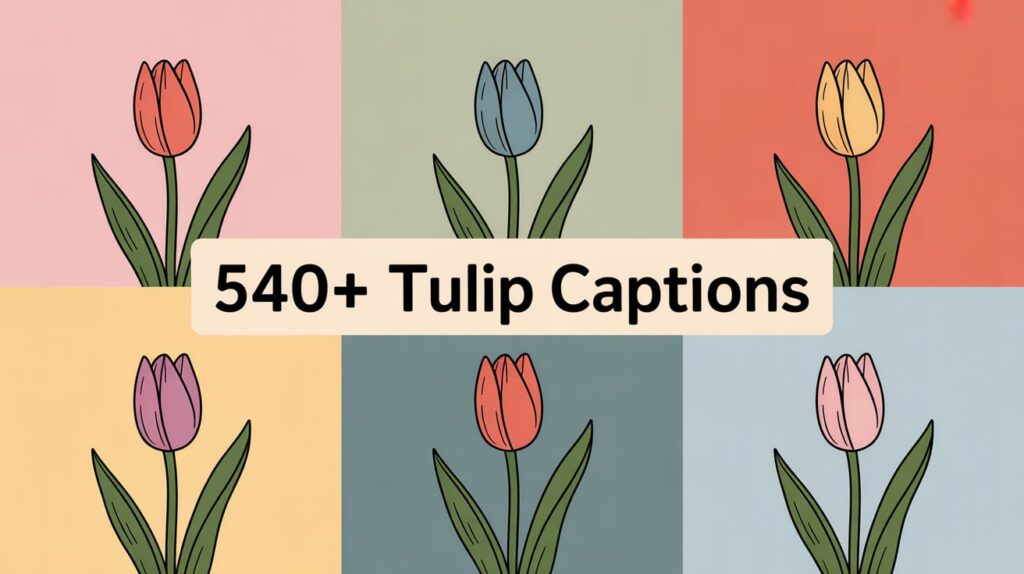 Tulip Captions