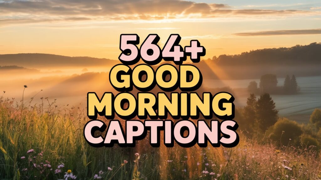Good Morning Captions
