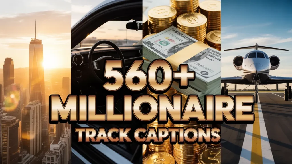 Millionaire Track Captions