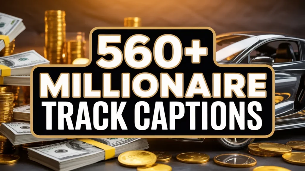 Millionaire Track Captions