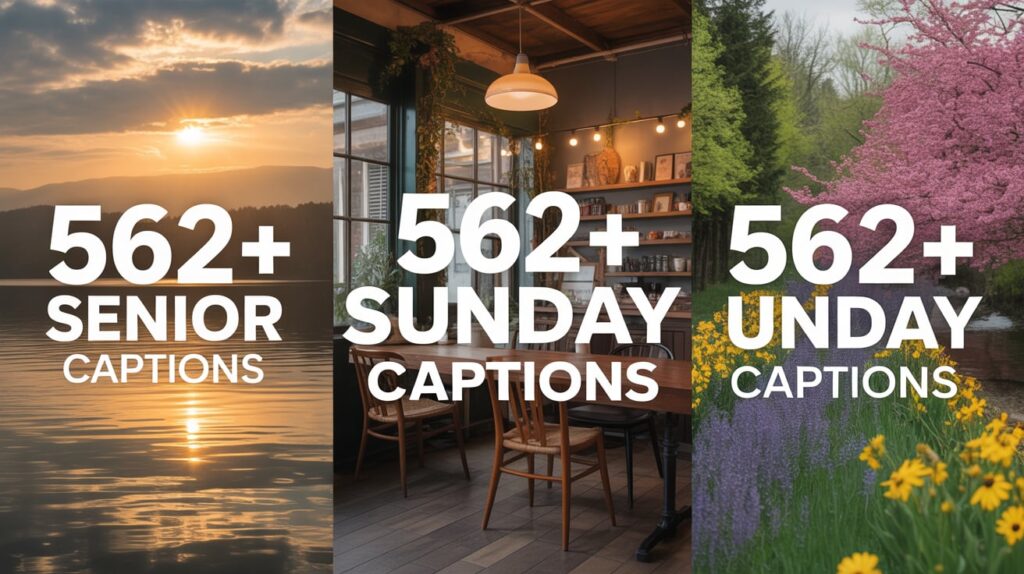 Senior Sunday Captions