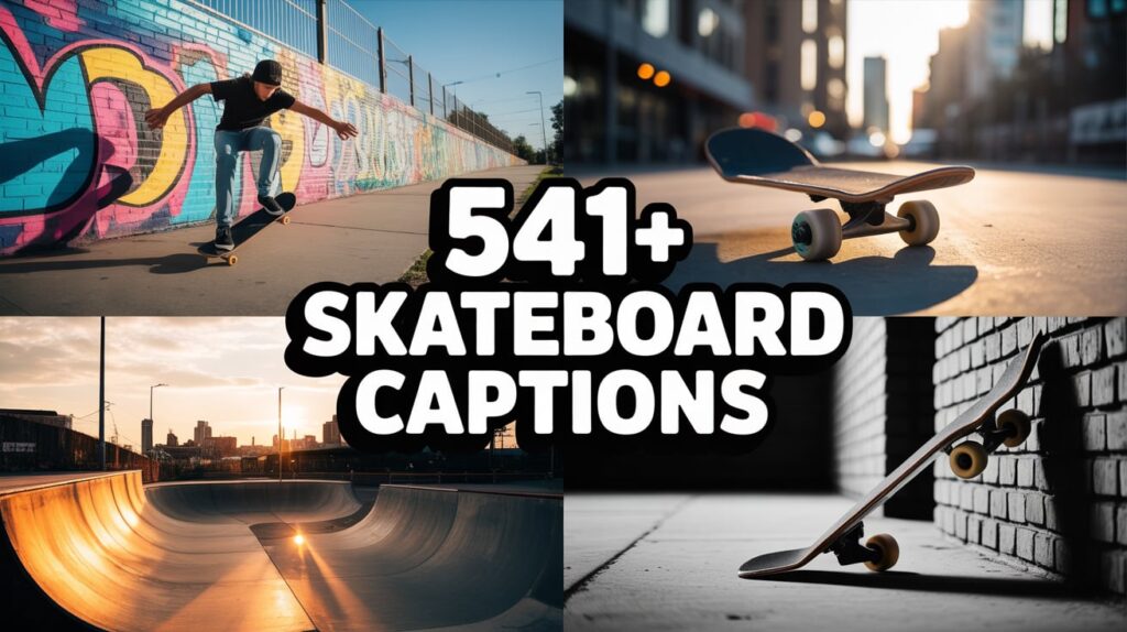 Skateboard Captions