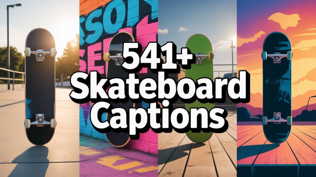 Skateboard Captions