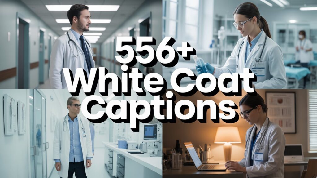 White Coat Captions