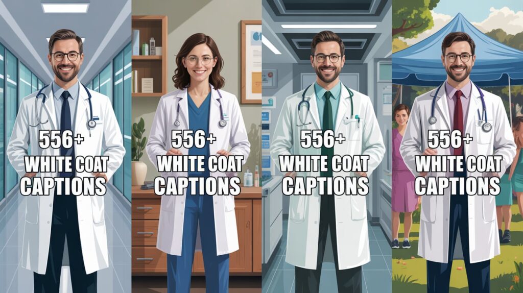  White Coat Captions 