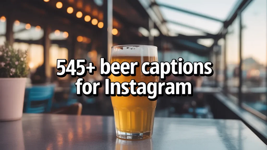 Beer Captions