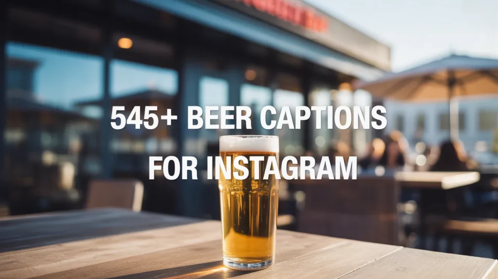 Beer Captions 