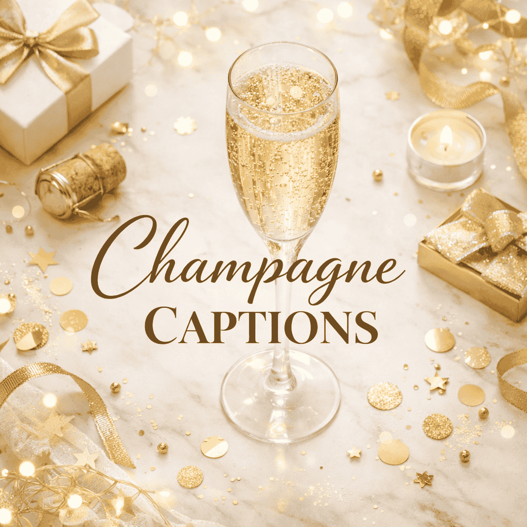 Champagne Captions
