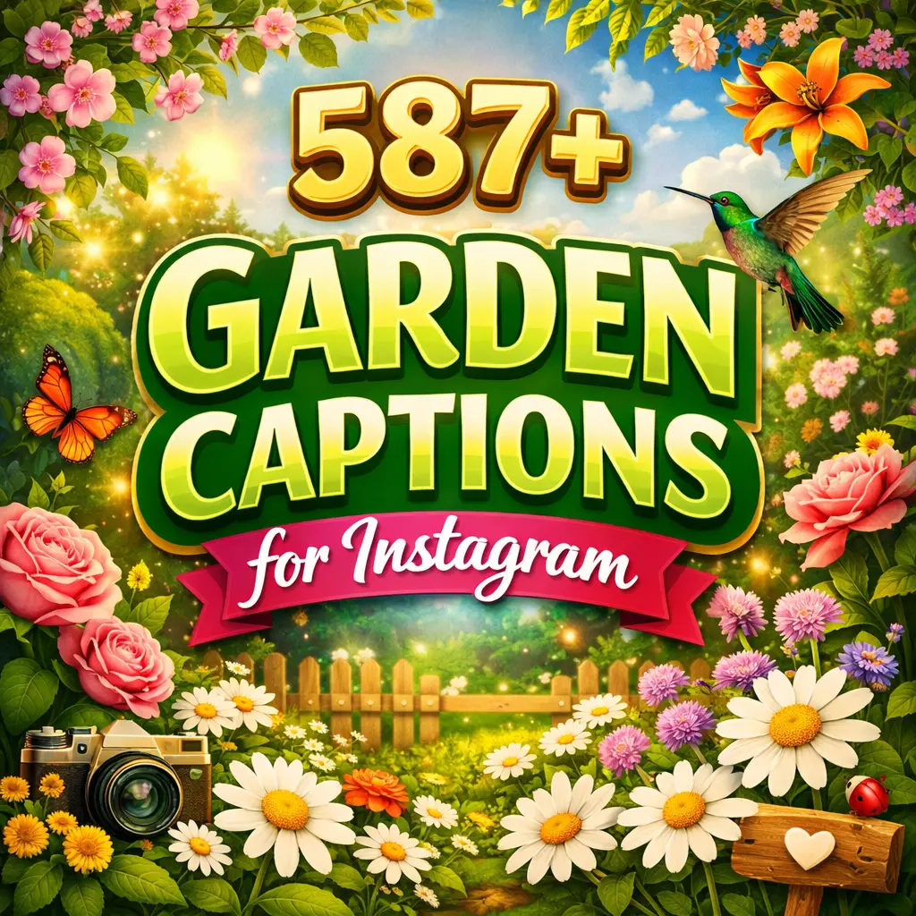 Garden Captions