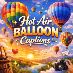 Hot Air Balloon Captions