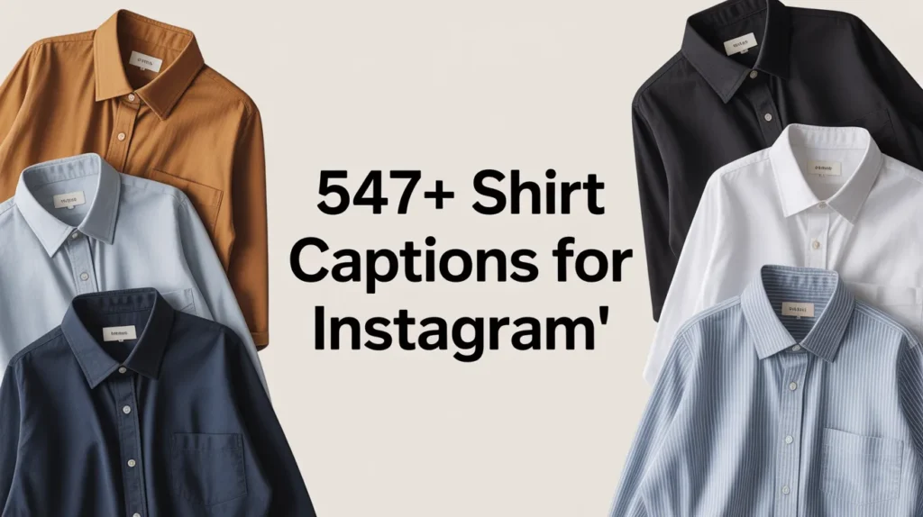 Shirt Captions