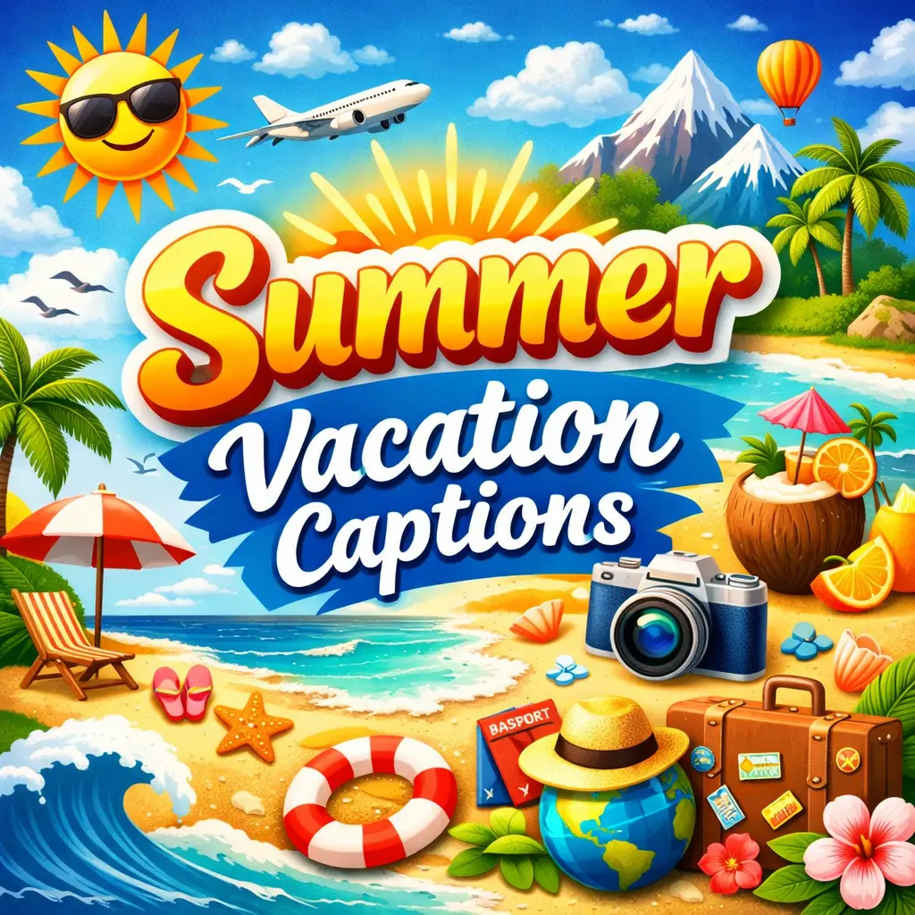Summer Vacation Captions
