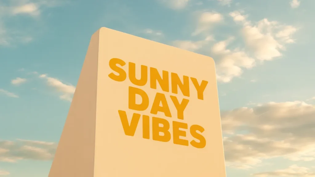  Sunny Day Captions 