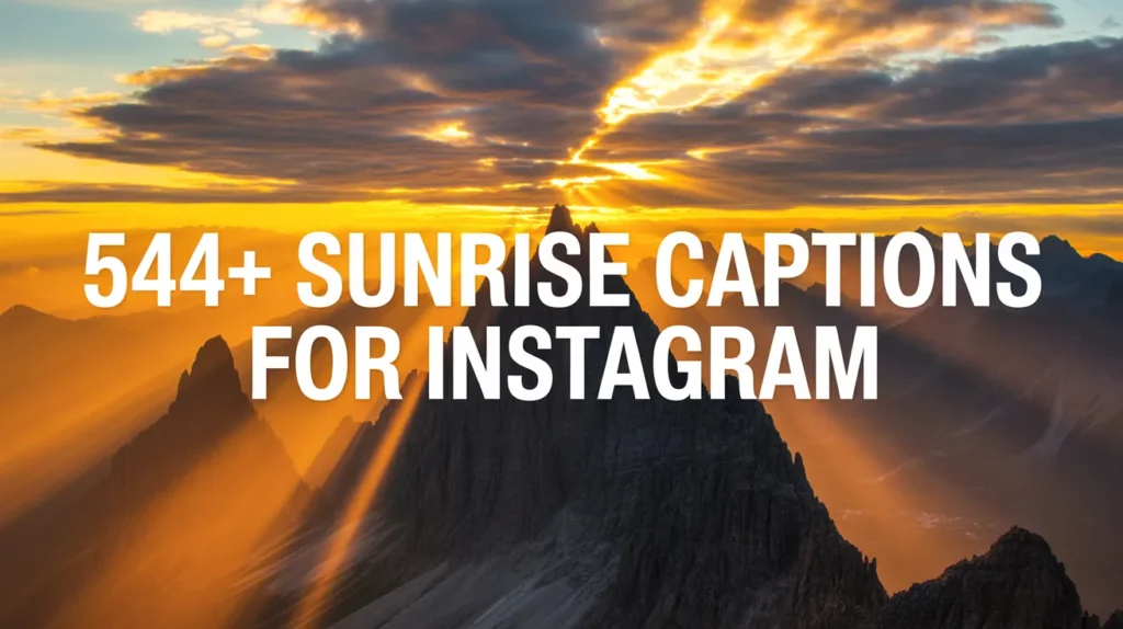 Sunrise Captions