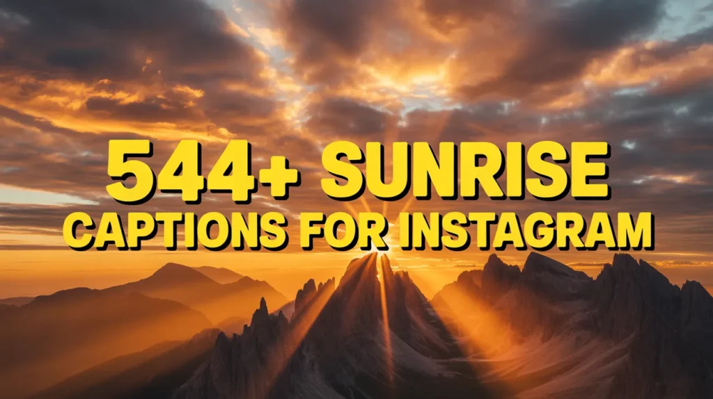 Sunrise Captions