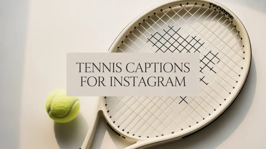 Tennis Captions