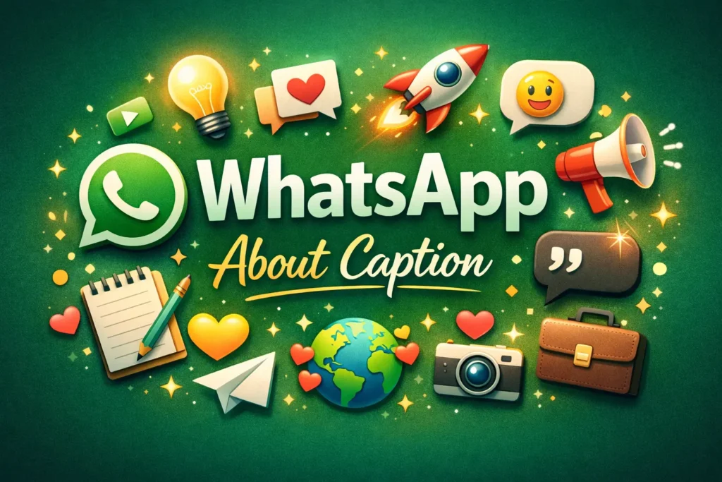 Whatsapp About Caption
