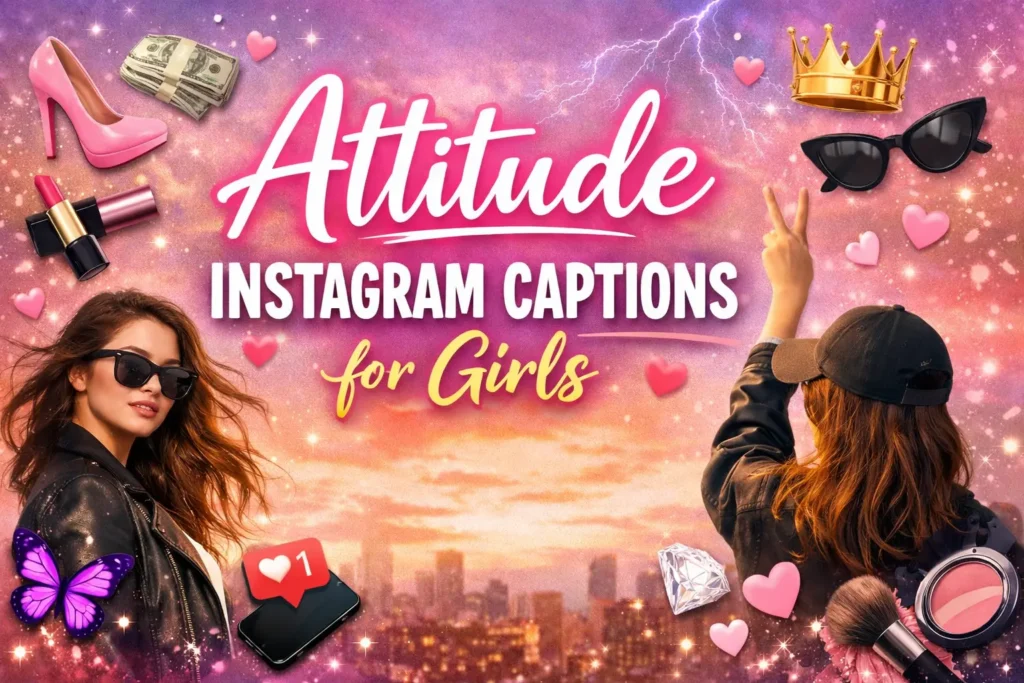 Attitude Instagram Captions for Girls