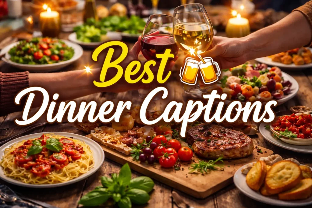 Best Dinner Caption For Instagram