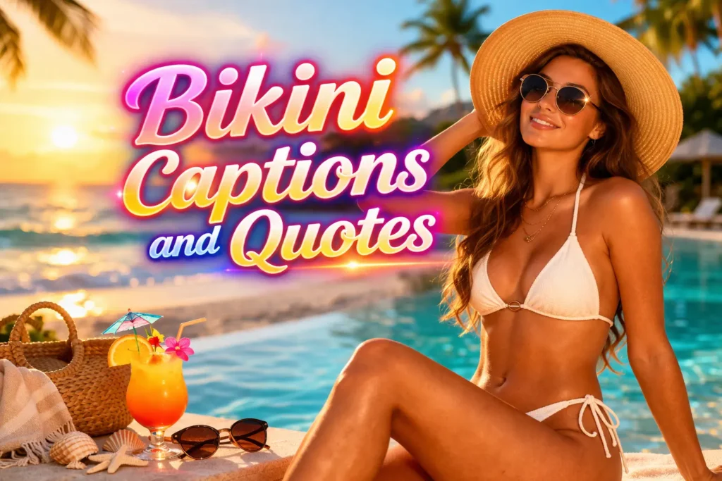 Bikini Captions For Instagram and Quotes