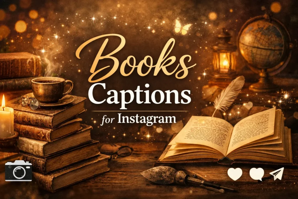 Books Captions for Instagram