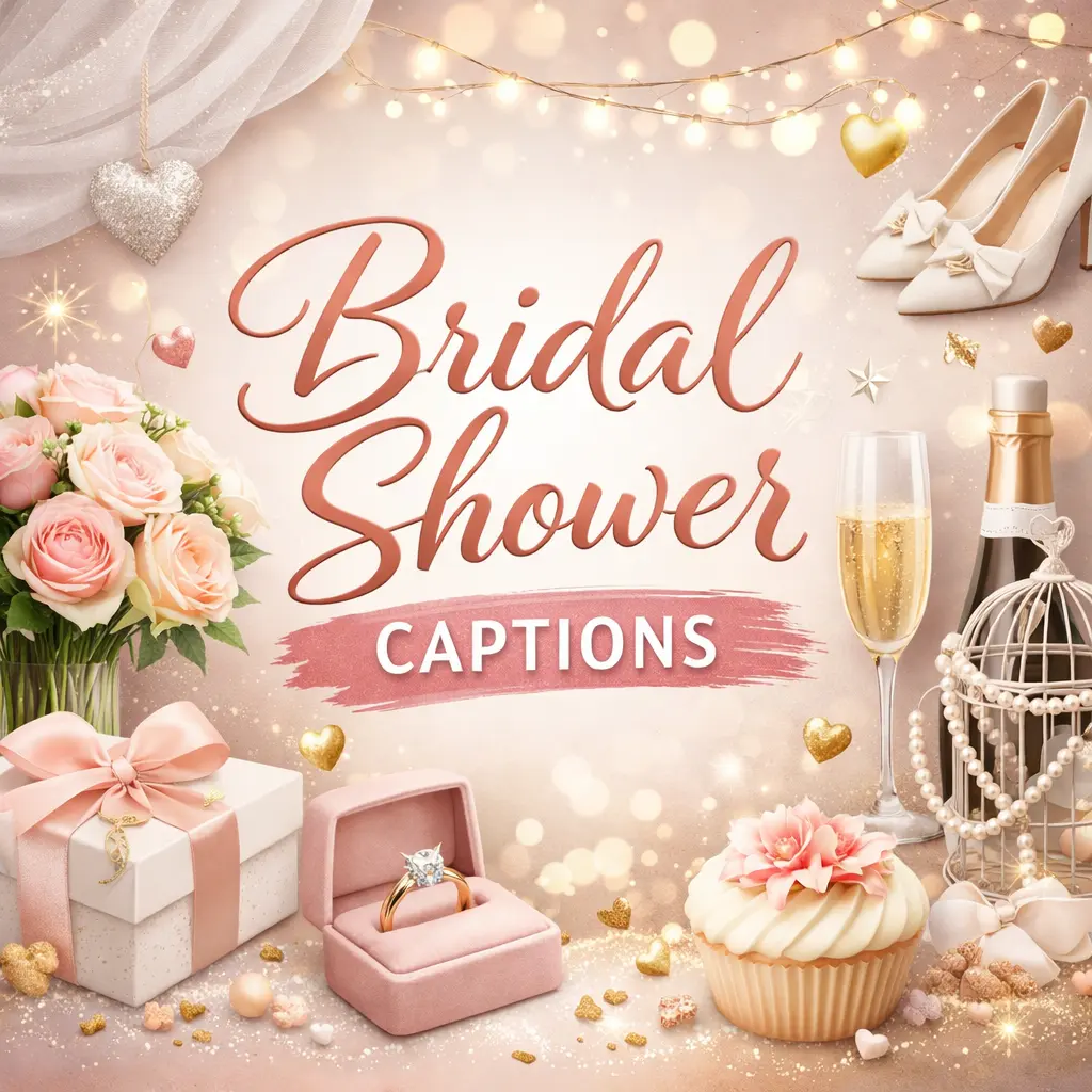 Bridal Shower Captions