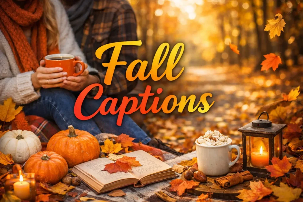 Fall Captions for Instagram