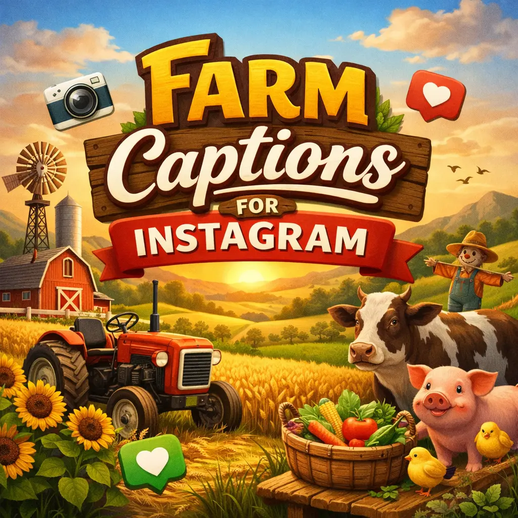 Farm Captions for Instagram