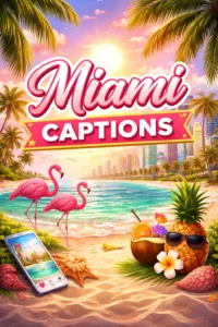 Miami Captions for Instagram