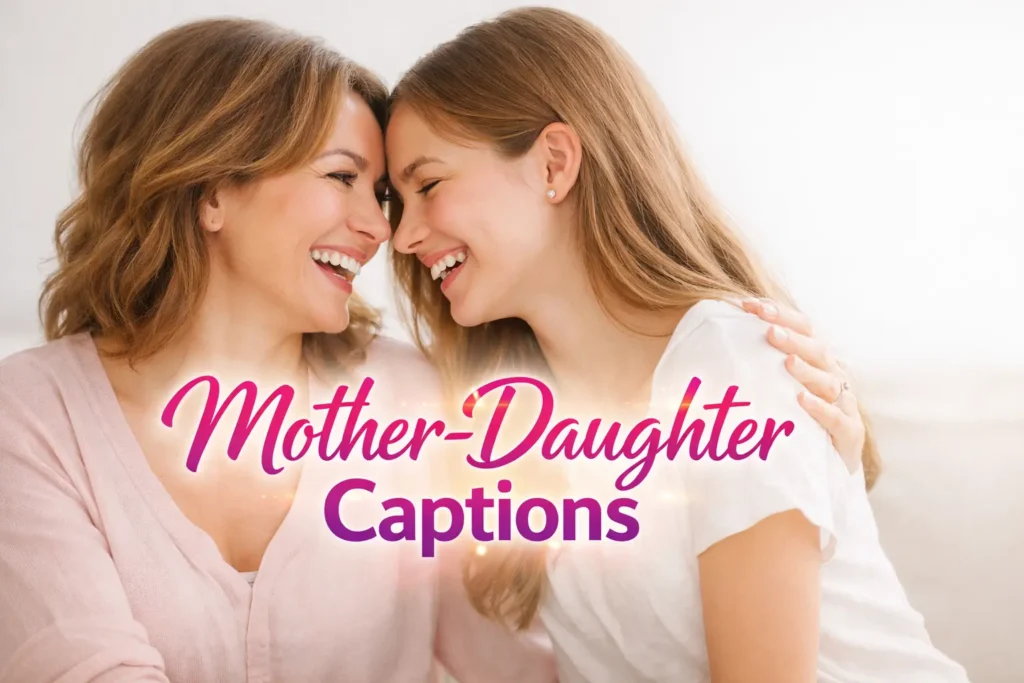 Mother-Daughter Caption for Instagram
