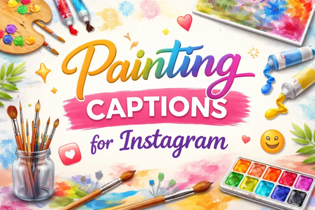 Painting Captions for Instagram