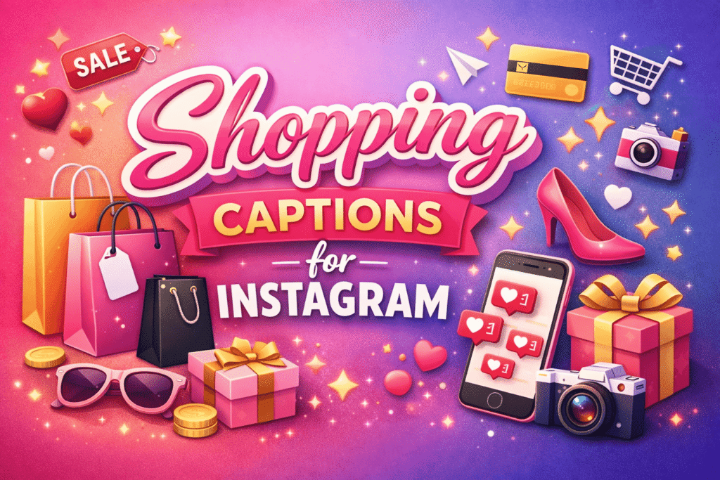Shopping Captions for Instagram