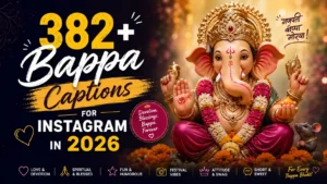 Bappa Captions for Instagram