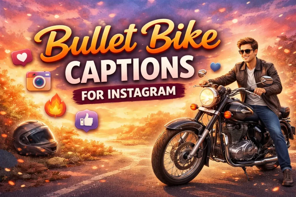 Bullet Bike Captions for Instagram