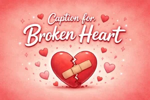 Caption for Broken Heart